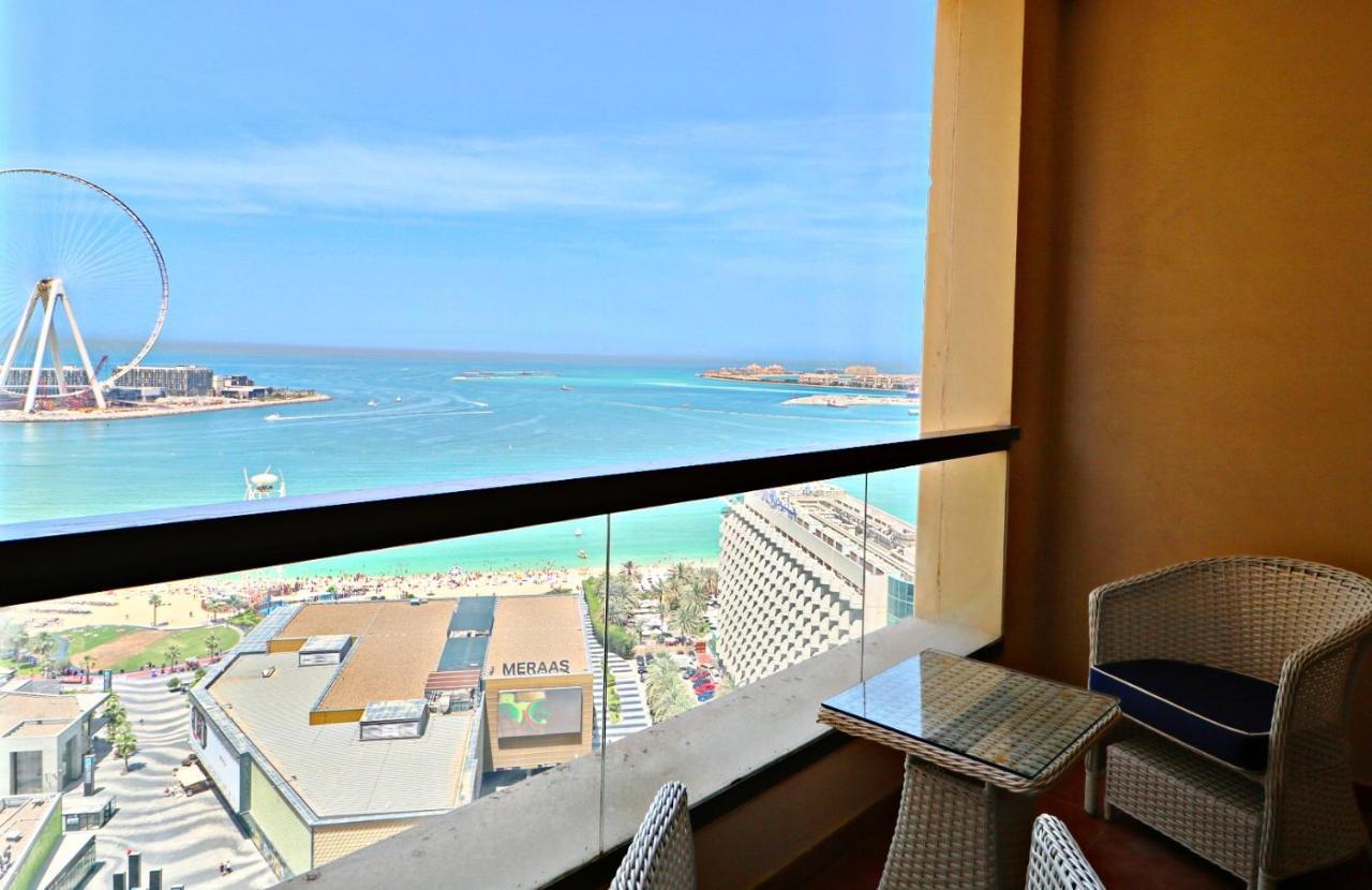 Full Seaview⎮High Floor⎮3 Minutes To The Beach Dubái Exterior foto